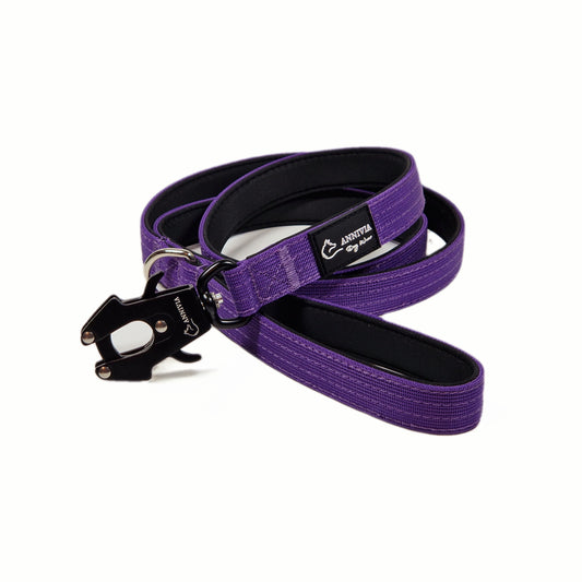 Tactical dog leash - Purple