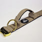 Tactical dog collar Sand & Gold (4 cm)