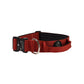 Tactical dog collar Dark Red (4 cm)